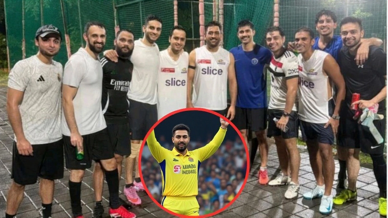 Dhoni in MI Jersey Sparks IPL 2026 Rumors and Fan Uproar